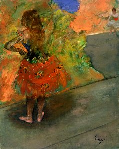 Ballet Dancer by Edgar Degas. Free illustration for personal and commercial use.