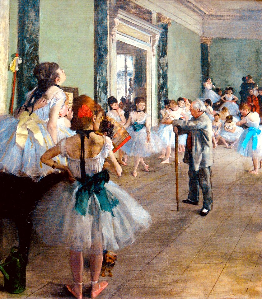 Degas, Ballet Class, 1874