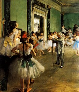 Degas- La classe de danse 1874