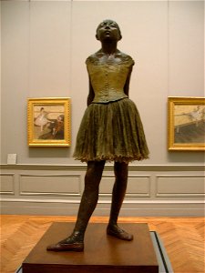 Degas-dancer. Free illustration for personal and commercial use.