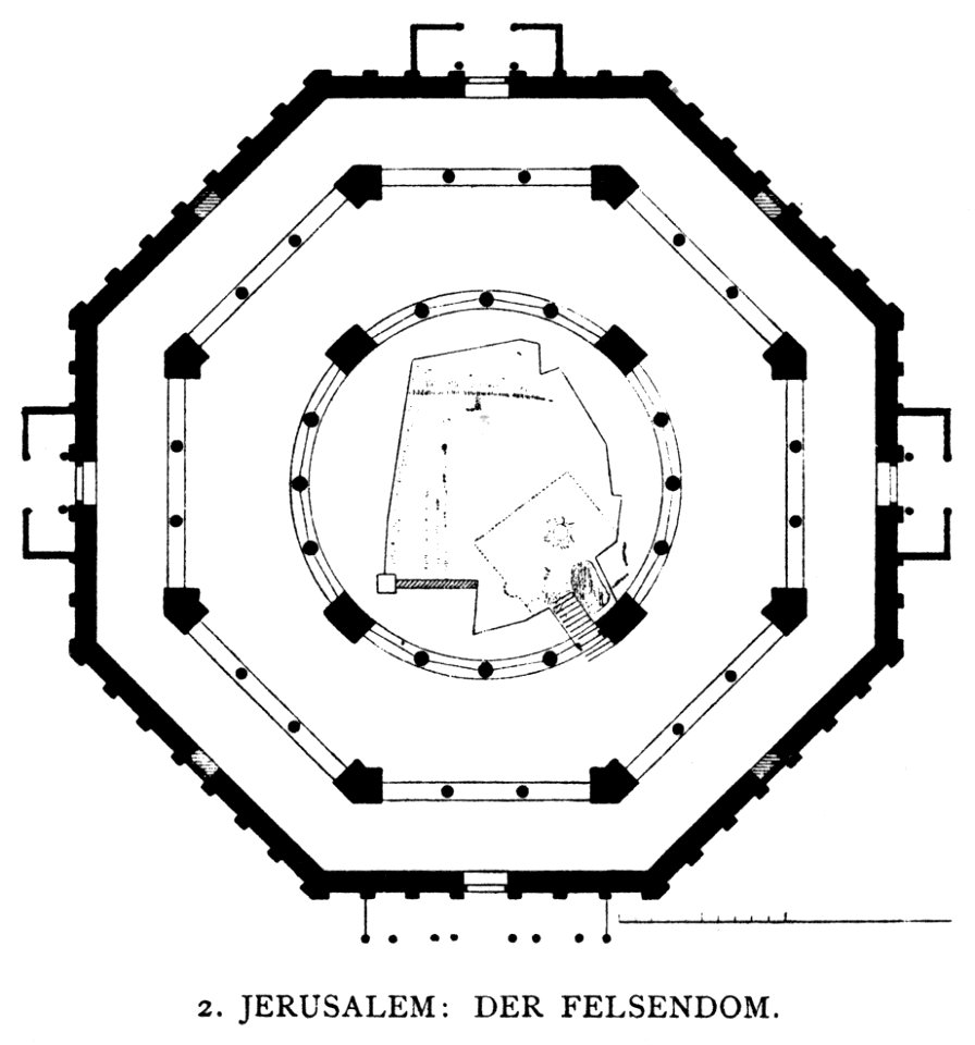 Dehio 10 Dome of the Rock Floor plan