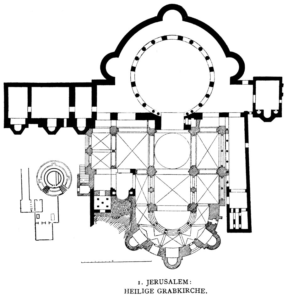 Dehio 9 Church of the Holy Sepulchre Floor plan