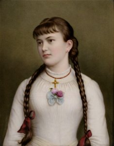 Deininger Porzellanbild Antonia Johanna Schwemmer