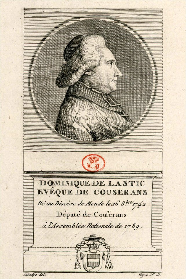 Dejabin Collection - Dominique de Lastic de Fournels (1742-1795)