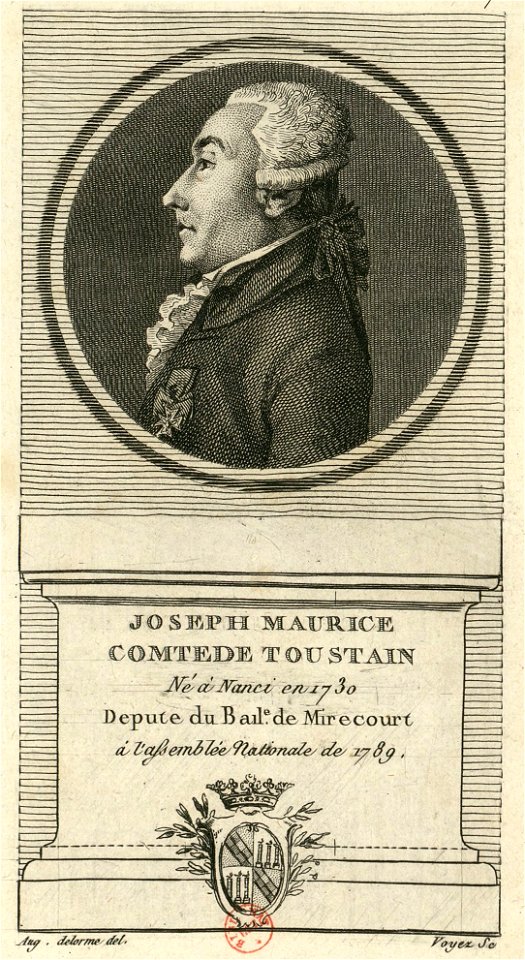 Dejabin Collection - Joseph-Maurice de Toustain-Viray (1728-1809)