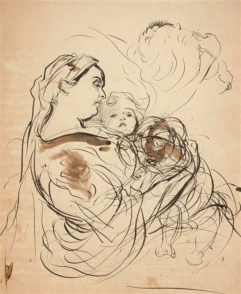 Dehodencq--mother and child