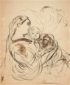 Dehodencq--mother and child