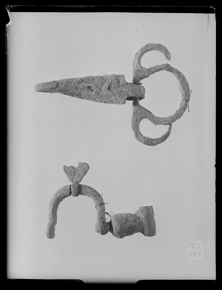 Del av stångbett, munstycke, fragmentariskt, 15-1600-tal - Livrustkammaren - 36433