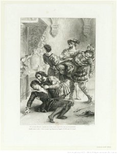 Delacroix - Ah ! je meurs Horatie (sic) ! justifie moi et ma cause auprès de ceux qui m'accuseraient, btv1b10461558h