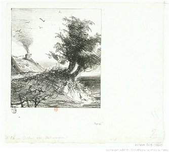Delacroix - Croquis de Paysage, btv1b100298224