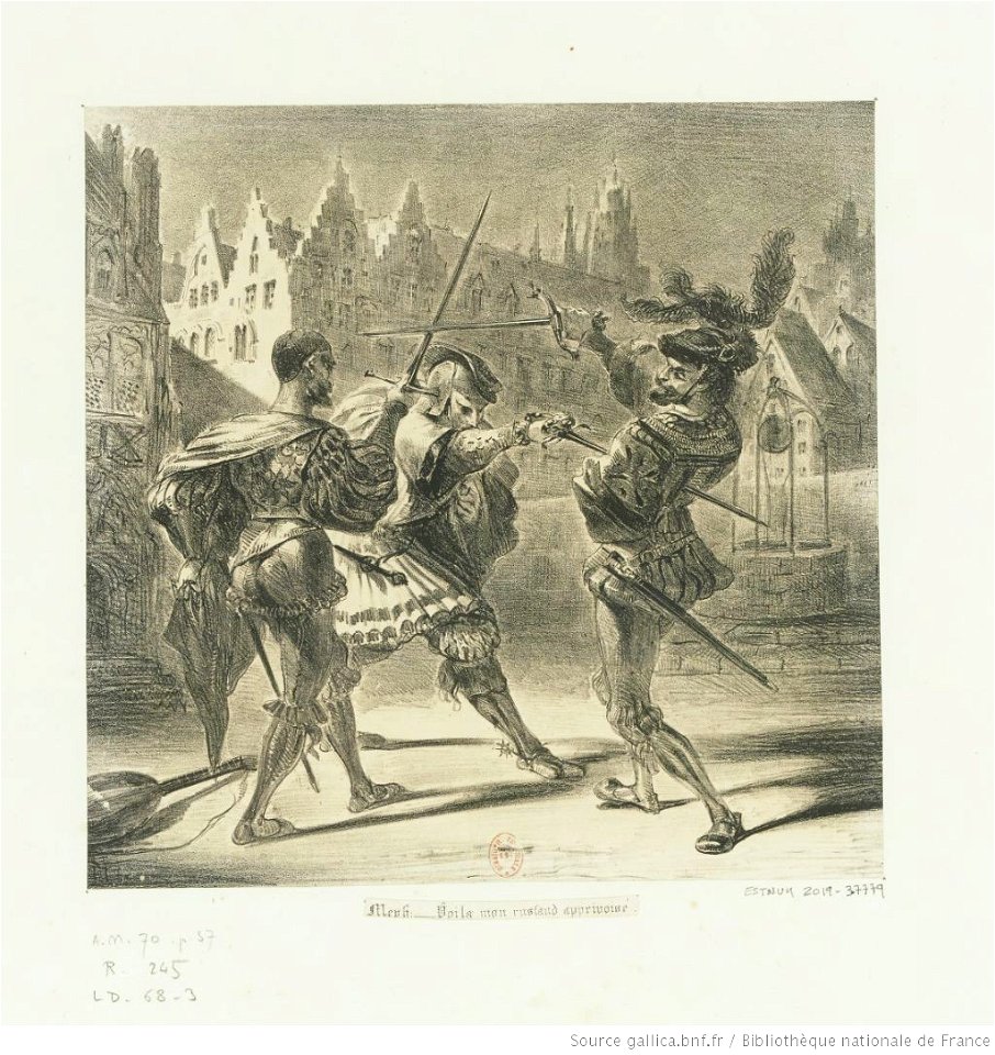 Delacroix - Duel de Faust et de Valentin, 3e état, btv1b10029756s