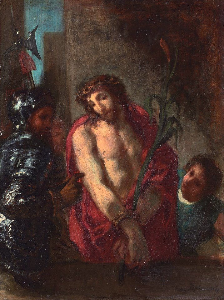 Delacroix - Ecce Homo, circa 1850