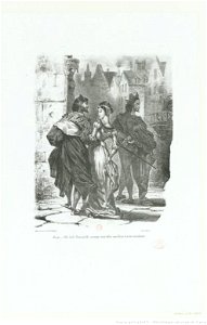 Delacroix - Faust cherchant à séduire Marguerite, 5e état, btv1b10029744g