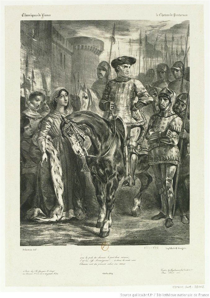 Delacroix - Duguesclin à cheval, btv1b10461885j