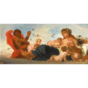 Delacroix - ETUDE POUR LA FRISE DE L'AGRICULTURE