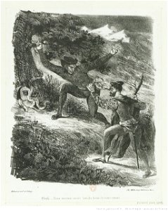 Delacroix - Faust et Méphistophélès dans les montagnes du Hartz, 3e état, btv1b10029769j