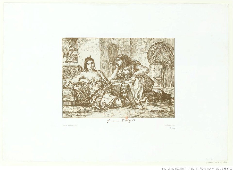 Delacroix - Femmes d'Alger, btv1b10029817z