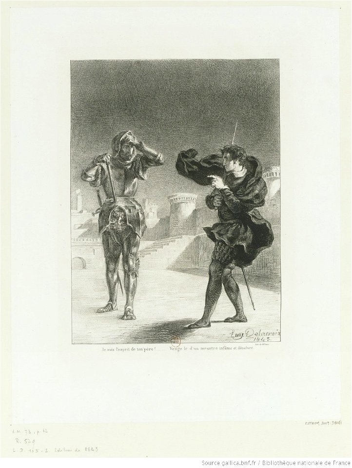Delacroix - Je suis l'esprit de ton père !, btv1b104618252