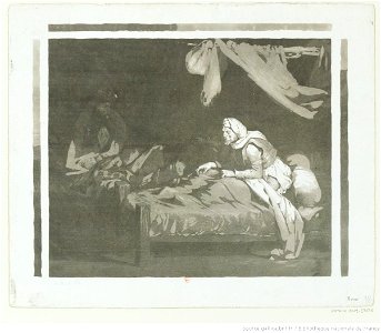 Delacroix - Intérieur d'hôpital militaire, btv1b10029877f