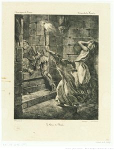 Delacroix - La Soeur de Duguesclin, 4e état, btv1b10029792n
