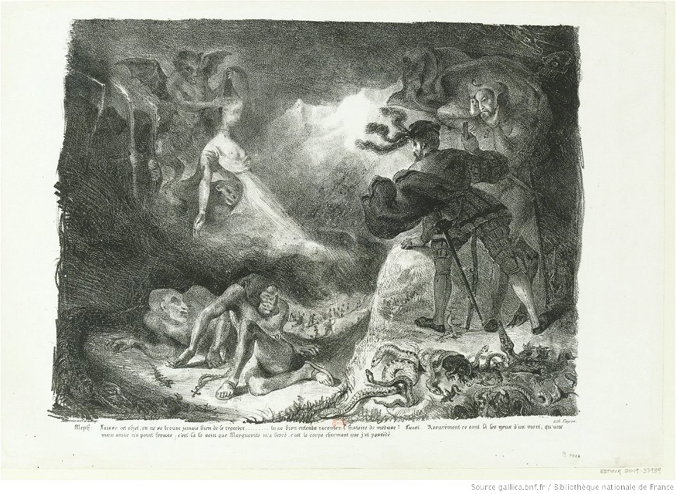 Delacroix - L' ombre de Marguerite apparaissant à Faust, btv1b10461709n