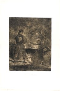 Delacroix - Macbeth and the Witches, 1923.1088