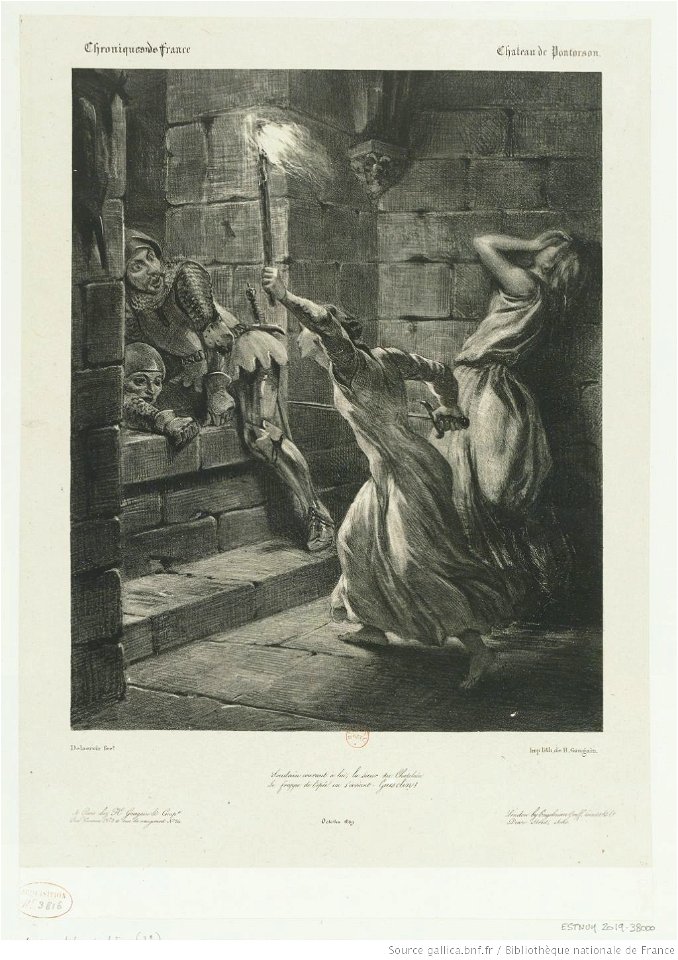 Delacroix - La Soeur de Duguesclin, btv1b10461889b