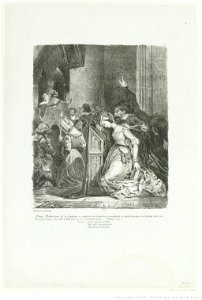 Delacroix - Marguerite à l'Église, btv1b10029765r
