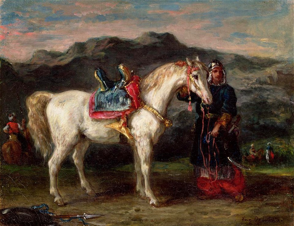Delacroix - Mameluke Horseman, 1906.1
