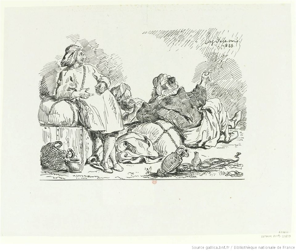 Delacroix - Muletiers de Tétuan, btv1b10029814m
