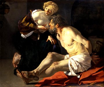 Dirck van baburen-caritas
