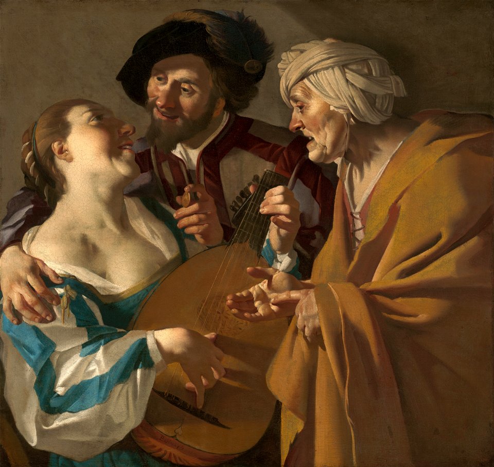 Dirck van Baburen - The Procuress - Google Art Project