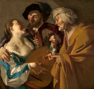 Dirck van Baburen - The Procuress - Google Art Project
