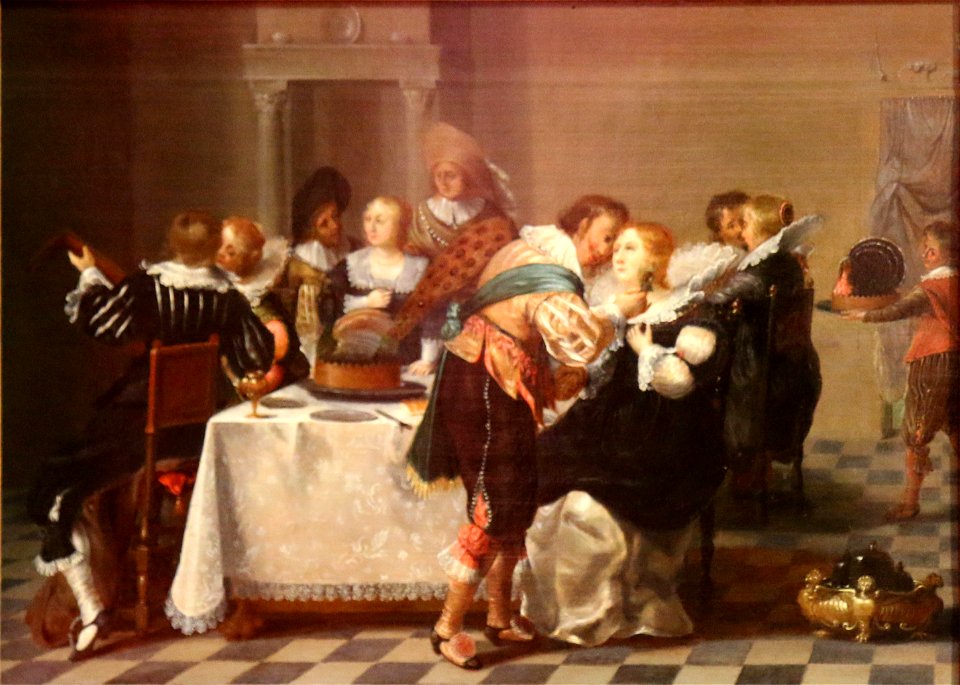 Dirck Hals-Scène galante