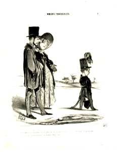 Dire que ça se dandine avec un petit air.... (Look at him, waddling along with such a style....) (BM 1918,0511.176)