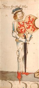 Dirk VII, Count of Holland, by Hendrik van Heessel