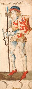 Dirk III, Count of Holland, by Hendrik van Heessel