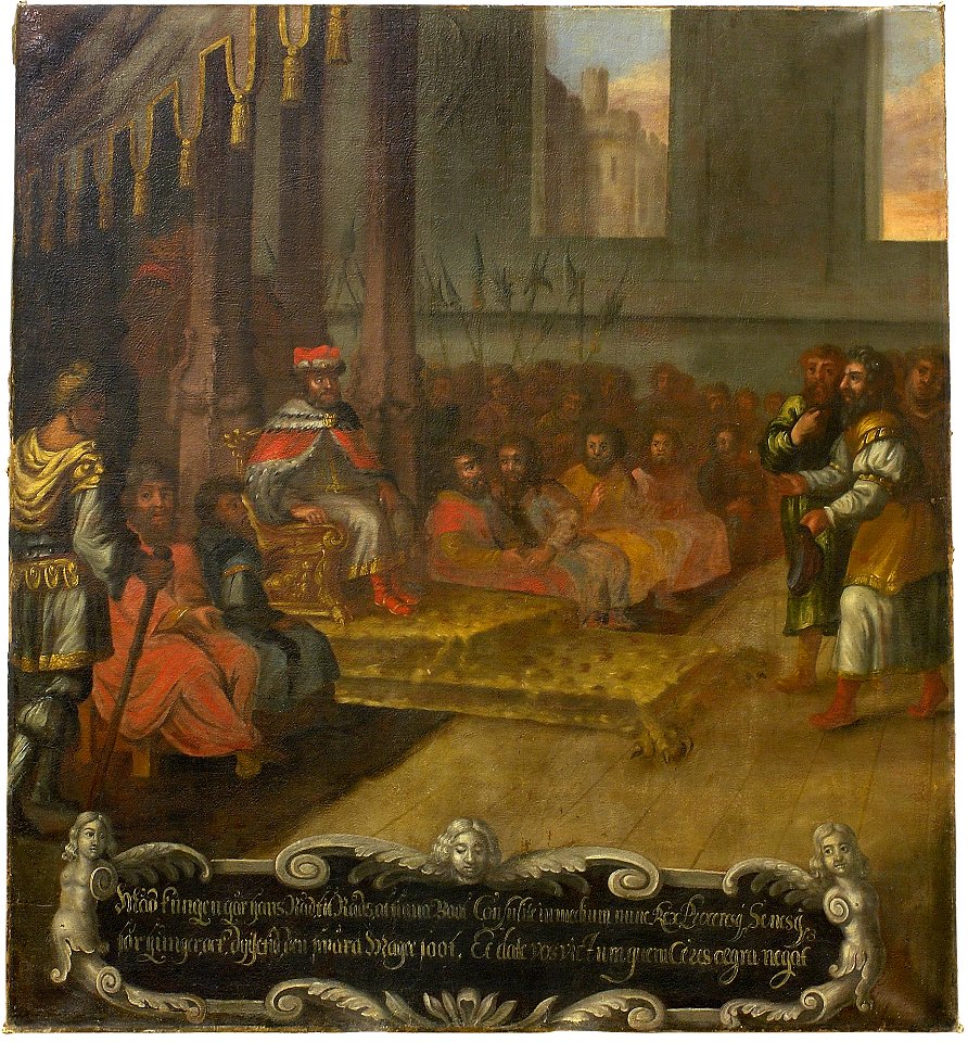 Disasagan, MÄD KUNGEN GÅR HANS RÅD... (Lorenz Wolter) - Nationalmuseum - 131877