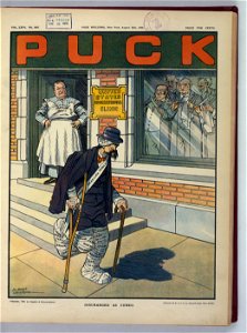 Discharged as cured - Albert Levering. LCCN2011647498