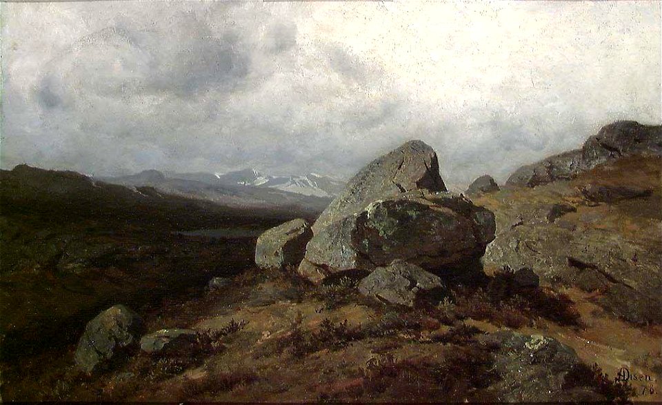 Andreas Disen - High Mountains - NG.M.00653 - National Museum of Art, Architecture and Design