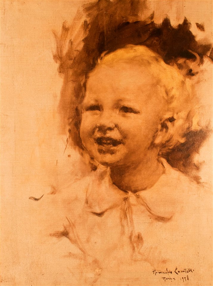 Disegno per il ritratto a S.A.R. Vittorio Emanuele - Romualdo Locatelli