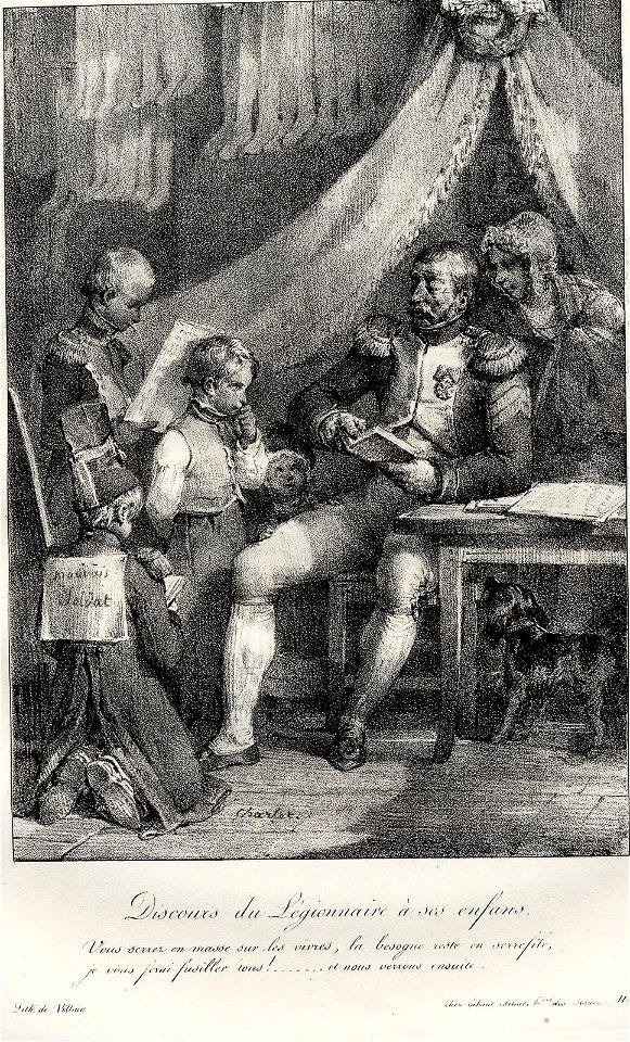 Discours du légionnaire à ses enfans (BM 1869,0410.37)