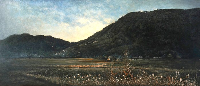 Distant View of Mount Kotohira by Takahashi Yuichi (Kotohira-gu)