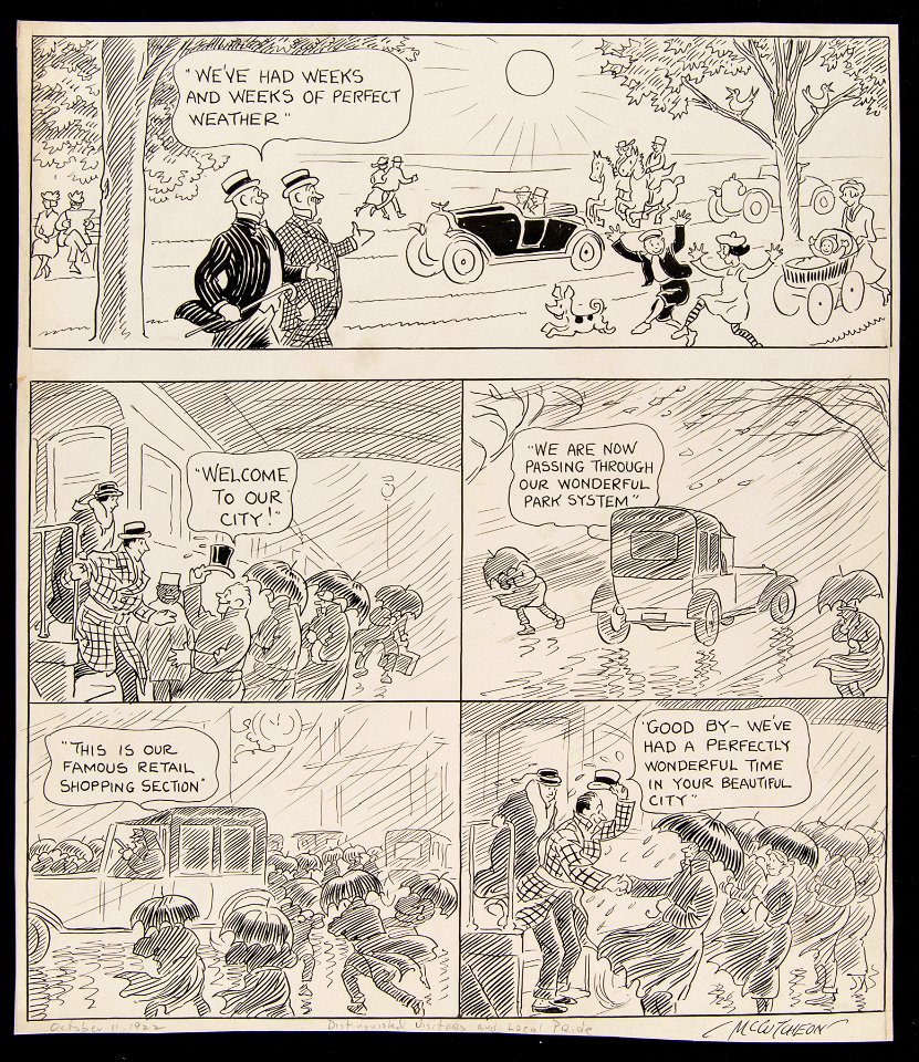 Distinguished visitors and local pride, October 11, 1922 (NBY 5703)