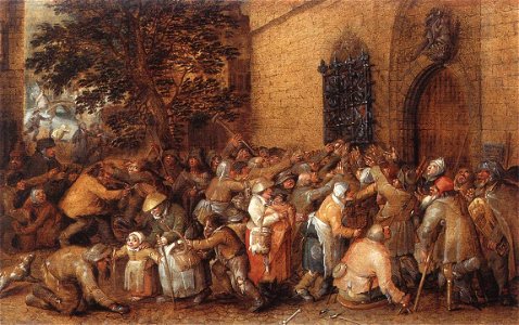 Distribution of Loaves to the Poor David Vinckbooms