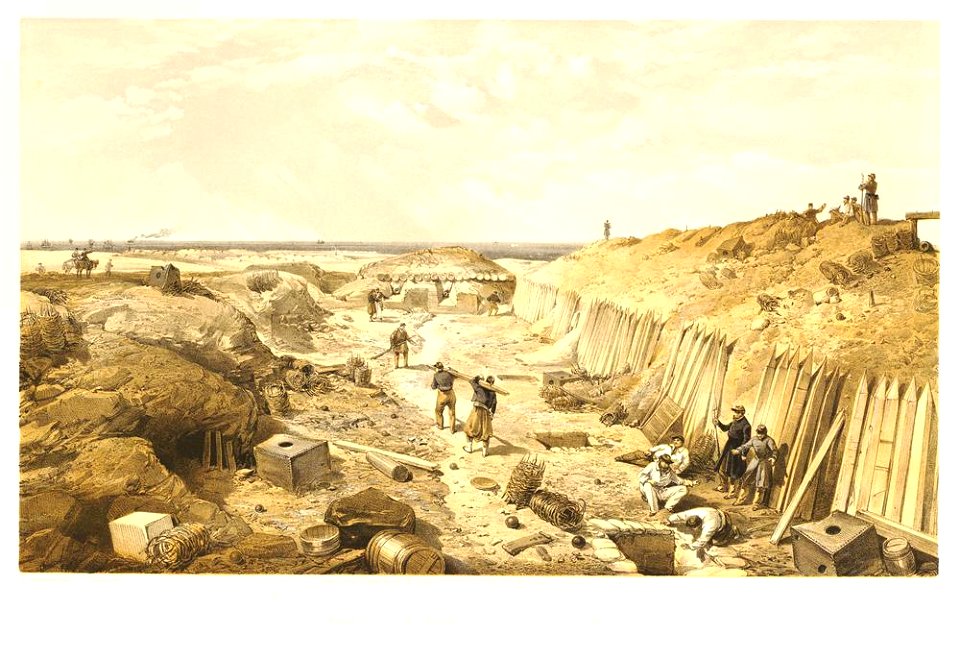 Ditch of the Bastion du Mât (BM 1944,0405.2.64)