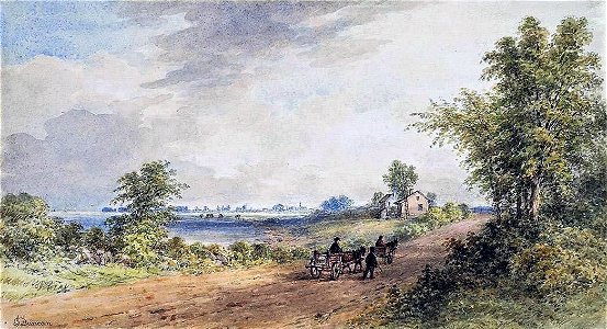 Distant View of Montreal