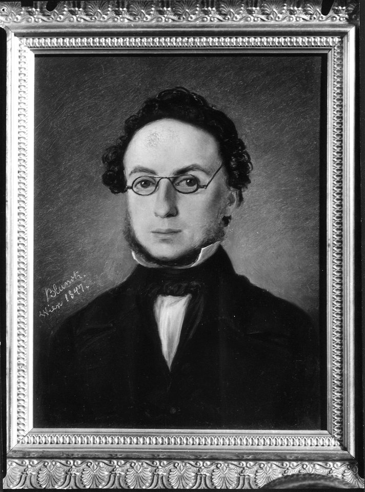 Ditlev Blunck - Portrett av Fredrik Christian Schübeler - Norsk portrettarkiv - Riksantikvaren - S000373