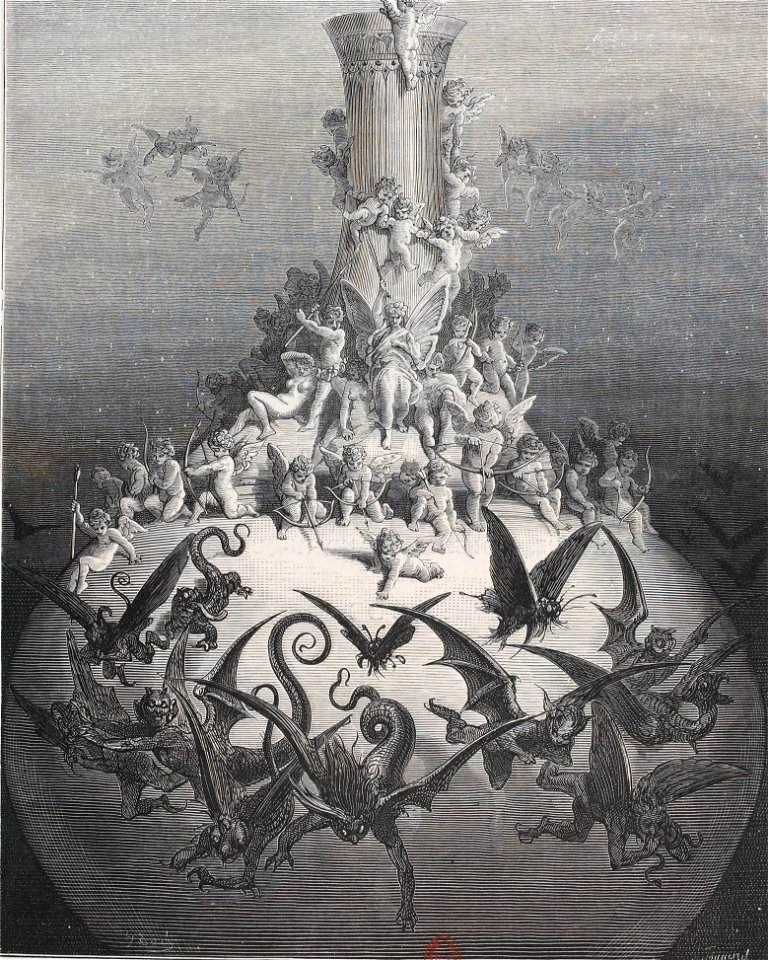 Dive Bouteille par Gustave Doré