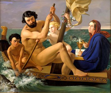 Ditlev Blunck - Manhood. From the series, The Four Ages of Man - KMS508c - Statens Museum for Kunst
